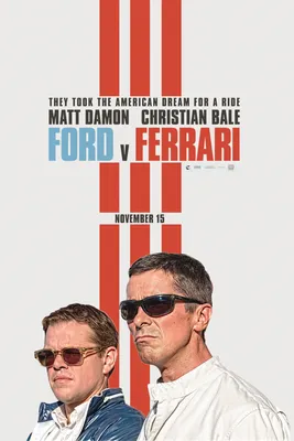 Кристиан Бэйл \ u0026 Matt Damon In Ford v Ferrari 2019 4K Ultra HD Mobile Wallpaper картинки