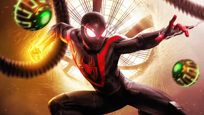 4k Miles Morales In Spider Man Into The Spider Verse Movie 2018 Wallpaper картинки