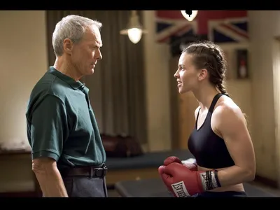 Un Fondos de pantalla Di Hilary Swank Nel Film Million Dollar Baby Cine Imágenes por Vida43 | Испанские изображения картинки