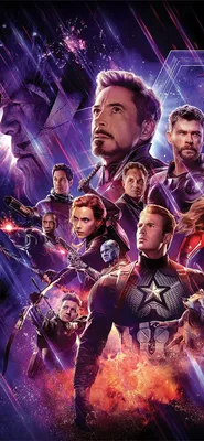 мстители: конец игры 4k баннер iPhone X Обои Скачать бесплатно картинки