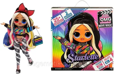 Кукла ЛОЛ ОМГ Звездочка LOL Surprise OMG Movie Magic Starlette Fashion Doll  577911 - купить по лучшей цене в Киеве от компании \"Бегемотик - детские  товары\" - 1479881201 картинки