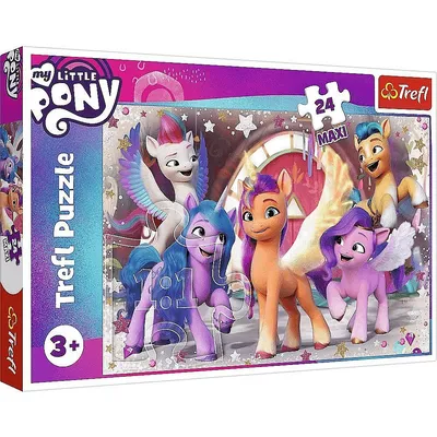 Trefl 24 maxi My little pony movie (14338) картинки