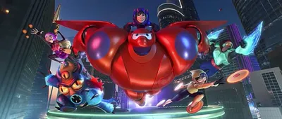 Эстетические обои Big Hero 6 картинки