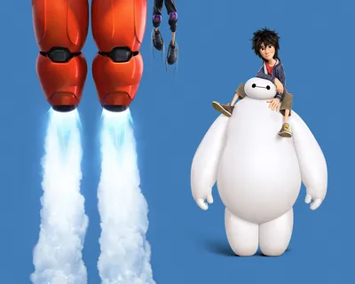 Disney Movie Big Hero 6 (2014) Рабочий стол \ u0026 iPhone Обои HD картинки