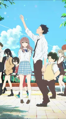 Silent Voice обои #Аниме Koe No Katachi Shouko Nishimiya Shouya Ishida #1080P #wallpaper #hdwallpaper #desktop | Аниме, Женское аниме, Роблокс анимация картинки