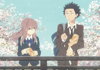 Koe No Katachi, тихий голос, аниме, манга, грусть, HD обои для рабочего стола картинки