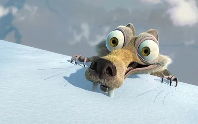 scrat-Ледниковый период фильм HD обои Предварительный просмотр | 10wallpaper.com картинки