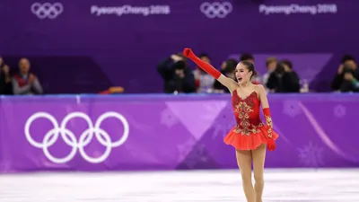 Алина Загитова выиграла у спортсменок-олимпийцев из России первое золото в женском одиночном катании | Новости Олимпиады | Скай Спорт картинки