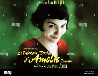 Невероятная судьба Амели Пулен DIE FABELHAFTE WELT DER Amélie F 2001 - Жан-Пьер Жене Амели (Одри Тоту) это eine Täumerin steht und doch mit beiden Beinen auf der Erde. Работа в картинки