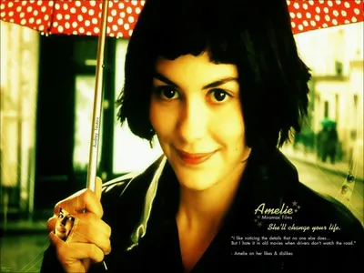 Обои Одри Тоту, Audrey Tautou, Amelie, Сказочная судьба Амели Пулен, Amelie картинки на рабочий стол, раздел фильмы - скачать картинки