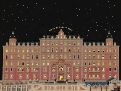 Предварительный просмотр выставки Wes Anderson–Tribute Art Show, которая скоро пройдет в Нью-Йорке | отель гранд будапешт, отель будапешт, отель гранд будапешт картинки