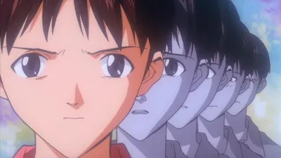 Два фильма, созданные Neon Genesis Evangelion в кино во Франции картинки