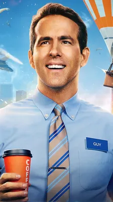 Бесплатные обои для телефона Guy Ryan Reynolds 4K #1480b картинки