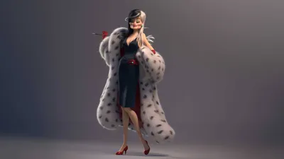 Пин от пользователя Dalmatian Obsession на доске Cruella De Vil & Dalmatians | Круэлла, Злой Дисней, Дисней обои картинки