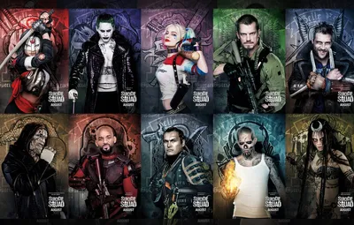 Обои Slipknot, Joker, Will Smith, Jared Leto, Movie, Катана, Deadshot, Harley Quinn, Jai Courtney, Cara Delevingne, Joel Kinnaman, Killer Croc, Enchantress, Suicide Squad, Adewale Akinnuoye-Agbaje, Suicide Squad картинки на рабочий стол, раздел фильмы картинки