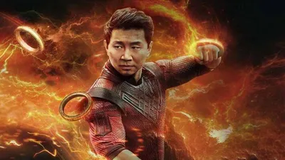 Концепт-арт Shang-Chi показывает сцену битвы дракона против дракона картинки