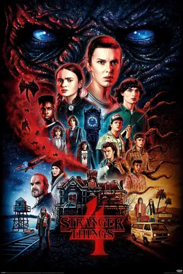 Stranger Things 4 Poster Vecna ​​- Poster Großformat jetzt im Shop bestellen Close Up GmbH картинки