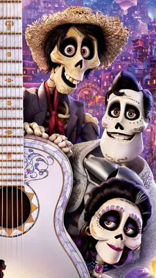 Скачать бесплатно обои ID: 398353 / Movie Coco Phone Wallpaper, Данте (Коко), Эрнесто Де Ла Круз, Гитара, Коко (Кино), Day Of The Dead, 1080x1920 скачать бесплатно картинки
