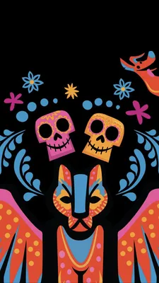 Pixar Coco Wallpaper / Обои для рабочего стола | Fondos de pantalla de noviembre, Dibujo dia de muertos, Fondos de Halloween картинки