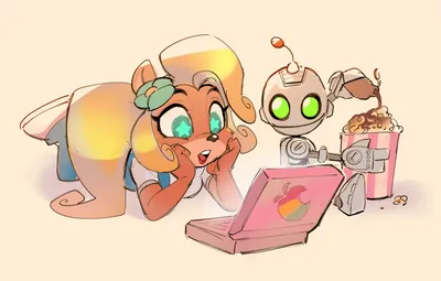 Обои Clank, Crash Bandicoot, Ratchet & Clank, Coco Bandicoot картинки на рабочий стол, раздел игры - скачать картинки