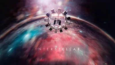 Interstellar с изображением космоса 4K скачать обои картинки