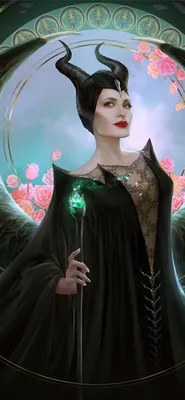 Maleficent 2 Movie Art Sony Xperia X XZ Z5 Premium... iPhone Обои Скачать бесплатно картинки