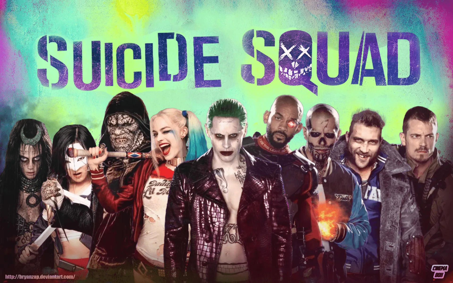 Сквад кишки участники. Отряд самоубийц (2016) Suicide Squad. Отряд самоубийц 2016 Постер. Джокер 2016 отряд самоубийц.