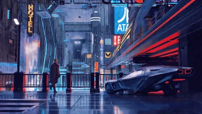 Обои 4k Бегущий по лезвию 2049 Искусство обои картинки