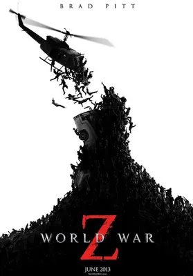 Скачать обои World War Z 4k Zombie Poster картинки