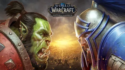 World Of Warcraft Битва за Азерот Орда против Альянса UHD 4K Обои | Пикселз картинки