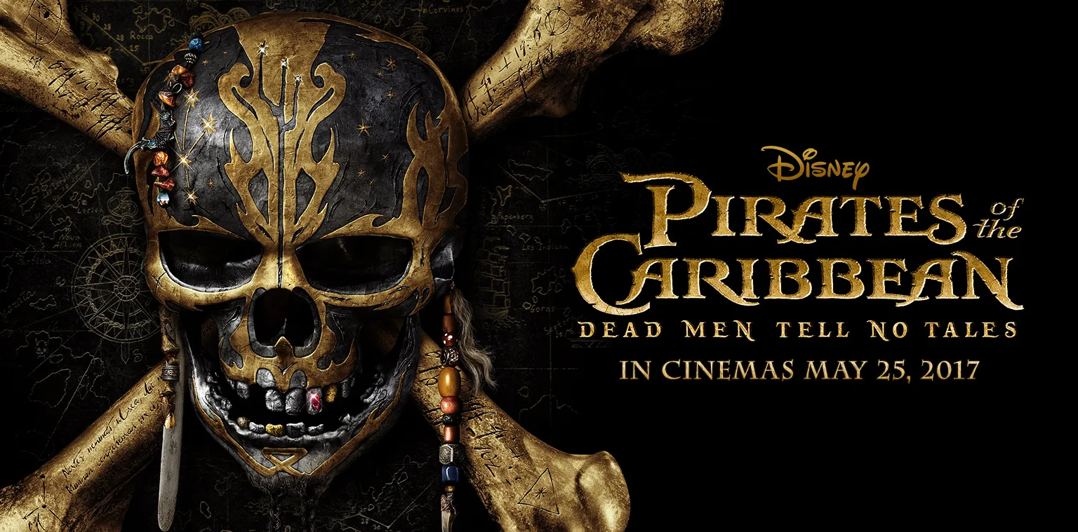 Pirates of the Caribbean Dead men tell no Tales 2017 Постер