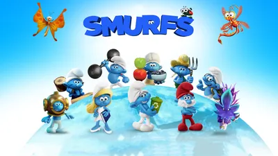 Обои 4k 2017 Smurfs The Lost Village Movie Wallpaper картинки