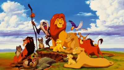 Lion King Cartoon Wallpapers - лучшие бесплатные мультяшные фоны Lion King картинки
