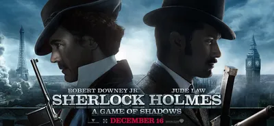 Новый постер и обои для SHERLOCK HOLMES A GAME OF SHADOWS картинки