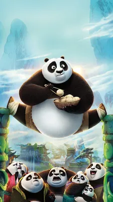 Kungfu Panda Art Illust Film Disney Iphone Обои. картинки