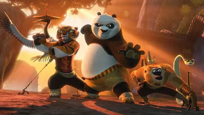 Запуск Reveal Kung Fu Panda Movie 4K обои картинки