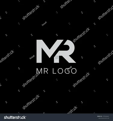 Начальная буква MR Logo Design Vector Template Абстрактная буква MR Logo — стоковый вектор 2973417 | крашпиксель картинки