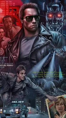 Постер фильма «Терминатор 1984» - iPhone обои : iPhone обои картинки