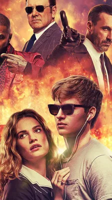 BABYDRIVER 8 New 1080, боевик, фильм, ограбление, Райт, Эдгар, детка, водитель, фильм, HD обои для рабочего стола картинки