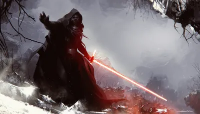 Кино — Star Wars Episode VII: The Force Awakens Kylo Ren Lightsaber Star Wars Wallpaper картинки