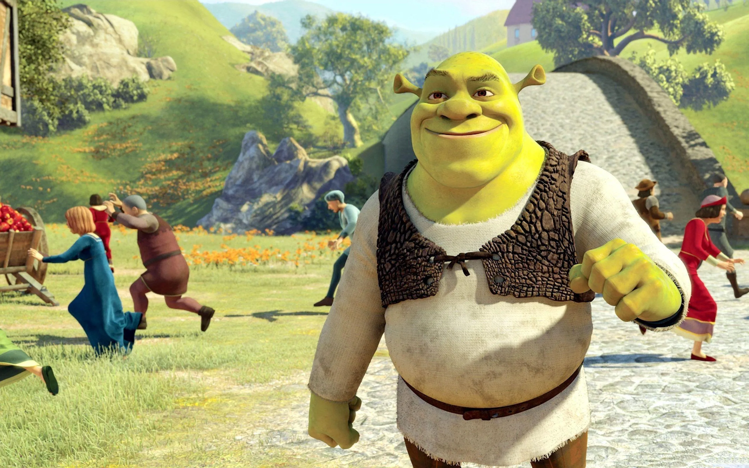 А сейчас шрек. Шрек. Shrek Forever after (2010).