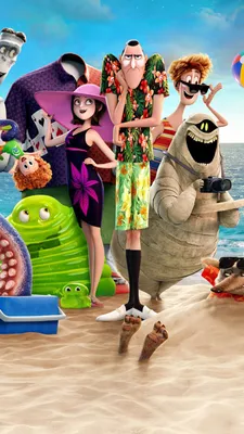 Hotel Transylvania 3 Summer Vacation 4K Ultra HD Mobile Wallpaper картинки