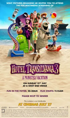 Смотреть или транслировать Hotel Transylvania 3: A Monster Vacation картинки