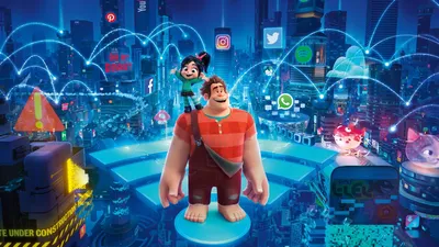 Ralph Breaks the Internet: Wreck-It Ralph 2 HD обои и фоны картинки