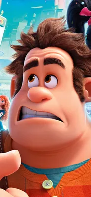 Скачать обои ID: 307684 / Ralph Breaks the Internet Phone Wallpaper, Ralph (Wreck-It Ralph), 1440x3120 скачать бесплатно картинки