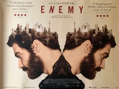 ВРАГ ДЖЕЙК ДЖИЛЛЕНХАЛ Официальный постер британского фильма Quad DENIS VILLENEUVE MINT | eBay картинки