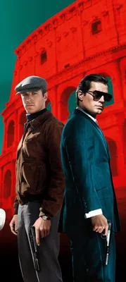 ID обоев: 302301 / Кино The Man from U.N.C.L.E. Обои на телефон, Арми Хаммер, Генри Кавилл, 1440x3216 скачать бесплатно картинки