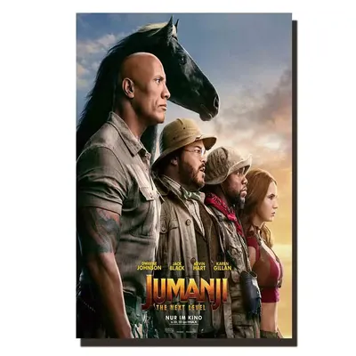 C11 jumanji the next level movie Art Silk Poster Wall Pictures 24x36 12x18 27x40 Print Canvas Gift custom room decoration - Алиэкспресс Служба поддержки картинки