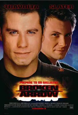 Sold Price: Broken Arrow 1995 original movie poster - February 4, 0122 9:00  AM PST картинки