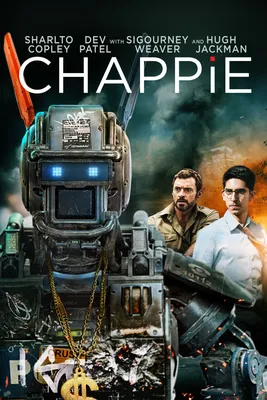 ID обоев: 42043 / Chappie, Best Movies of 2015, робот, полиция, пистолет скачать бесплатно картинки